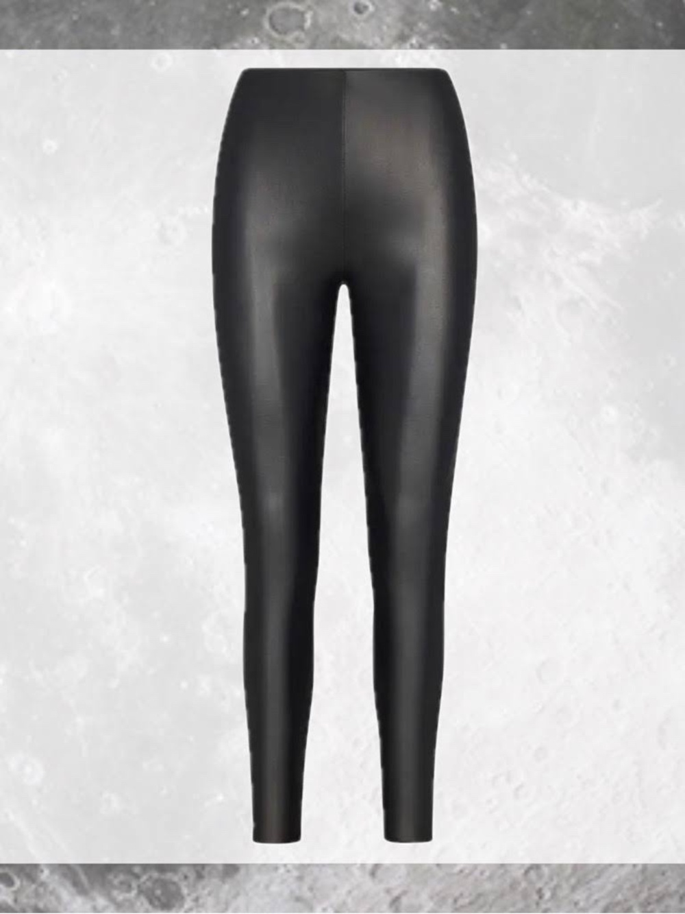 NWT SKIMS FAUX LEATHER LEGGINGS IN ONYX SIZE S!